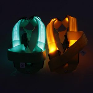 Glow in the Dark Dog Safety LED Harness