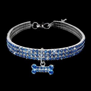 Exquisite Bling Crystal Dog Collar